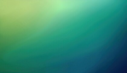 Fototapete - abstract gradient design in green and blue, soft flowing texture background, suitable for web, print, or graphic design project
