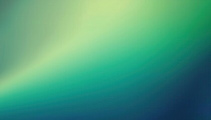 Fototapete - abstract gradient design in green and blue, soft flowing texture background, suitable for web, print, or graphic design project