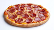 © Sadia - Delicious pepperoni pizza with melted cheese and tomato sauce hot red eat food meal tasty lunch round