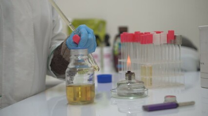 Wall Mural - chemical scientific medical and biological laboratory