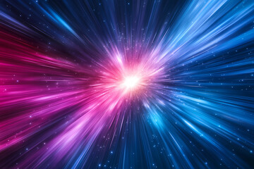 Wall Mural - Space abstract background