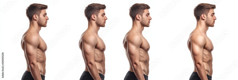 Body shape transformation from before to after in a realistic medical ...