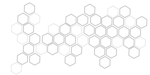 Wall Mural - Abstract cube hexagon shape background.Abstract geometric pattern with crosses, stripes, lines. Seamless vector background.Vector banner design. Hexagons pattern.
