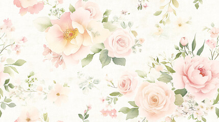  Floral arrangement display garden digital art soft colors close-up serenity and beauty