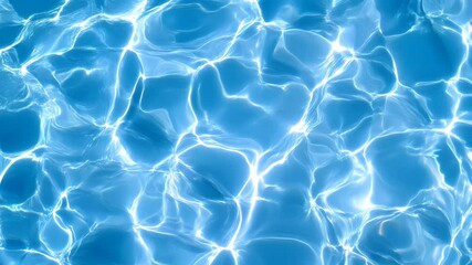 Fototapete - Slow motion swimming pool water
