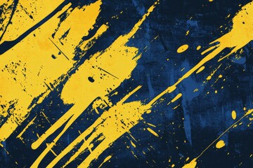 Wall Mural - a poster background featuring a gradient in blue and gold