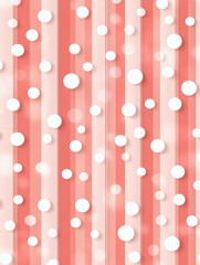 Wall Mural - colorful abstract background featuring vertical stripes in soft hues with scattered white circles, i