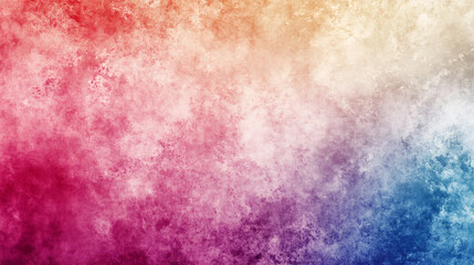 Leinwandbilder - Abstract grunge background with a gradient of colors ranging from red, orange, yellow, purple and blue, perfect for adding text or other design elements