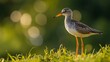 © Rauf - Shorebird - Redshank Tringa totanus on summer time warm light, migratory bird Poland Europe