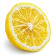 © Mana - Fresh Lemon Half with Bright Yellow Zest and Juicy Segments
