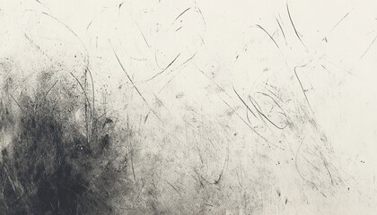 Aufkleber - Abstract Black and White Spray Paint Texture Background