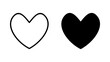 © avaicon - Love icon vector. Heart sign and symbol. Like icon vector.