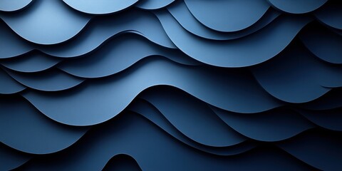 Aufkleber - Abstract Modern Technology Background with Circular Shapes Lines and Diffused Lighting in Grey and Blue
