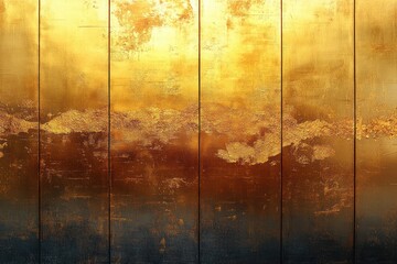 Poster - Golden Background Texture Abstract Design for Elegant Wallpaper and Modern Graphic Template