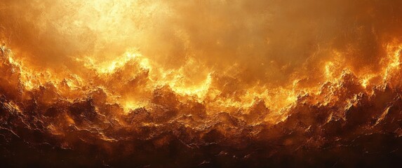 Poster - Gold Background Abstract Texture Light Illustration for Luxury Design Wallpaper and Banner
