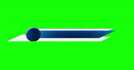 Wall Mural - Futuristic design lower third banner animation. Broadcast news lower third banner template design. Video headline title. 4K animation