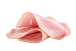 © Space Priest - Piece of ham is sliced into three pieces, isolated