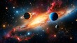 © Artem - Cosmic splendor of stars and planets in space