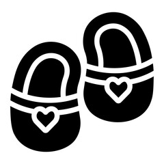 Sticker - baby shoes