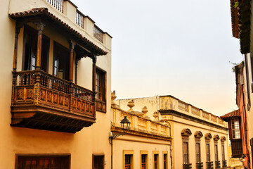 Canvas Print - Townscape of La Orotava