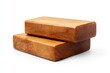 © LimeSky - Two yoga blocks on a white backdrop with a clipping path
