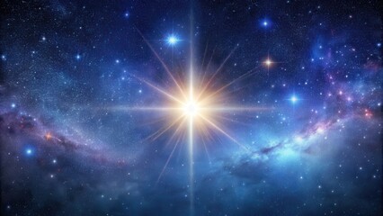 galaxy background with bright star sirius at center , sirius, cosmos, sirius, cosmos
