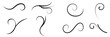 © Micro  Vector Market - Decorative swirl and spiral vector silhouette set, perfect swirl for graphic design. Elegant shapes add a stylish touch to invitations, logos, tattoos, and art projects .