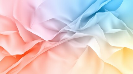 Leinwandbilder - Abstract gradient background with soft pastel transitions digital art smooth texture colorful palette artistic concept