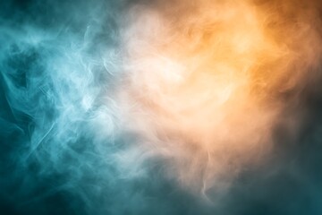 Canvas Print - Abstract Smoke Colors Background