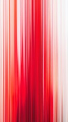 Poster - Vertical abstract red and white light streaks, vibrant energy motion. Abstract art and dynamic movement concept
