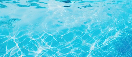 Aufkleber - Crystal clear light blue water texture background with subtle ripples and reflections, perfect for relaxation and tranquility themes.
