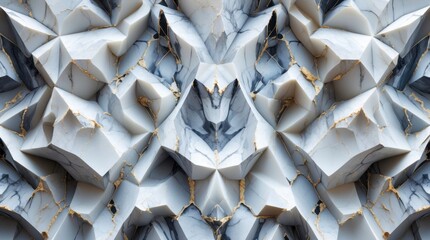 Wall Mural - elegant white marble texture with intricate natural patterns for stunning background design and deco