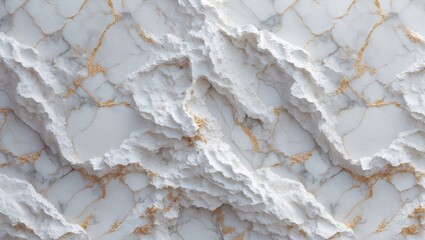 Wall Mural - natural white marble texture with golden veining ideal for elegant wallpaper backgrounds or artistic