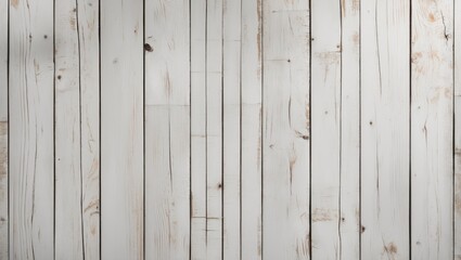 Canvas Print - white weathered wooden planks textured background for use in interior design, photography, or graphi
