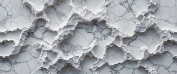 Wall Mural - high resolution white marble texture background with cracked pattern ideal for design and architectu