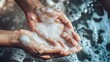 © Nataliia - Hands Lathered in Foamy Soap for Hygiene and Skincare