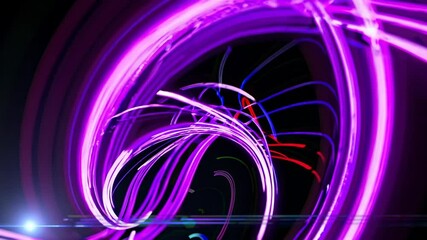 Leinwandbilder - abstract purple background with lines