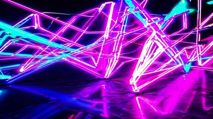 Leinwandbilder - abstract background with stars