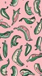 © Arabic - A Delightful Fruit Pattern Design with Vibrant Colors