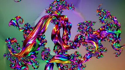 Aufkleber - abstract colorful background