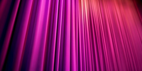 Wall Mural - vibrant flowing curtains in shades of purple create a stunning backdrop. ideal for adding color and 