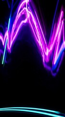 Leinwandbilder - glowing neon lights