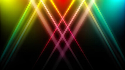 Wall Mural - bright laser background. colored lights background for nightclub or disco show club scene or poster.