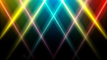 Wall Mural - bright laser background. colored lights background for nightclub or disco show club scene or poster.