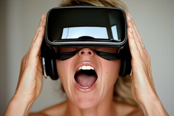 Wall Mural - gaming and social impact projects, interactive storytelling, virtual reality activism, tech-driven c