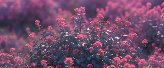 Fototapete - Vibrant Shrubby Cinquefoil Blossoms with Soft Focus Background and Clear Space for Text Insertions
