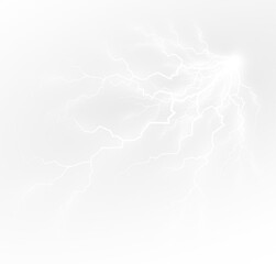 Wall Mural - the effect of lightning thunderstorm and lightning