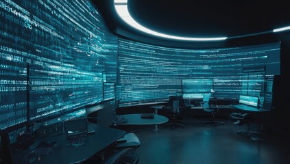 Coding room's immersive digital environment