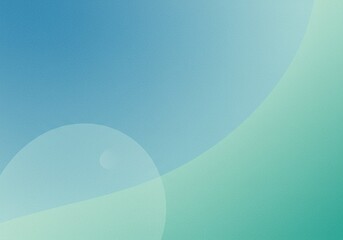 Wall Mural - with its blend of blue and green and a flowing ribbon, this abstract background offers a modern and 