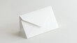 © Niken - A white, blank, open, three-dimensional greeting card on a white background, viewed from the front